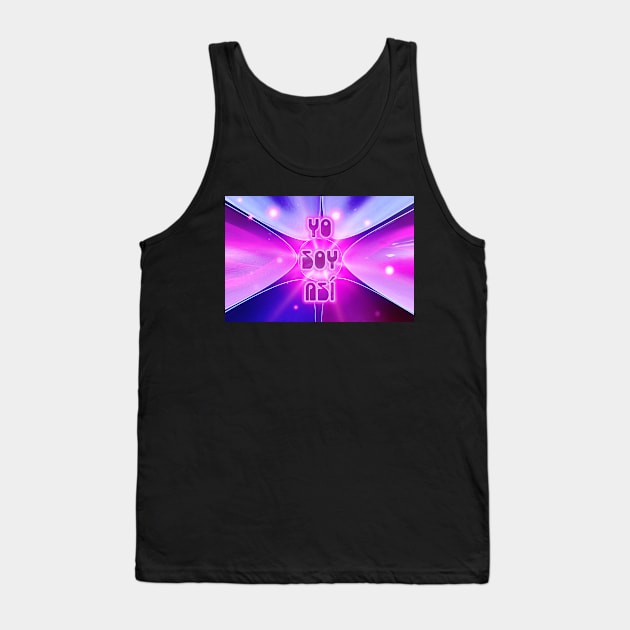 I AM SO Tank Top by Begoll Art